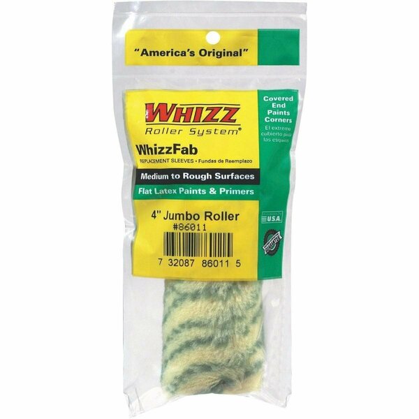 Whizz WhizzFab 4 In. x 1/2 In. Polyamide Fabric Jumbo Roller Cover 86011